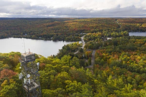 The Best Places For Fall Photography in Simcoe Muskoka. Dorset Lookout Tower.