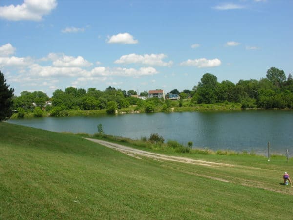 lake view in tottenham